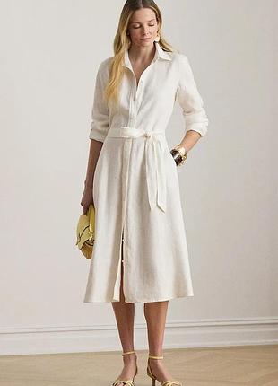 Urbanshop com ua lauren ralph laurenсукня лляна біла 200p13687 розміри запитуйте