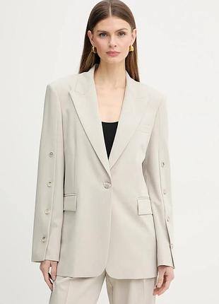 Urbanshop com ua pinkoподжак pinko цвет серый однобортный однотонный 106618 a18e размеры запитуйте