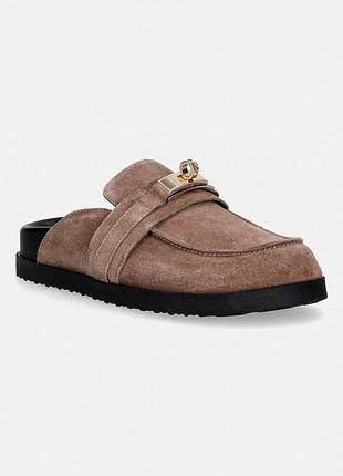 Urbanshop com ua nokwolшльопанці жіночі замшеві tammy mushroom suede коричневі tammy mushroom suede розміри запитуйте