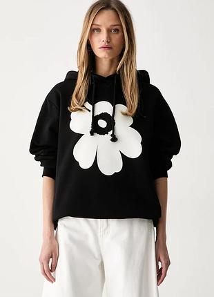Urbanshop com ua marimekkoкофта с капюшоном женская с хлопком черная 094089 размеры запитуйте