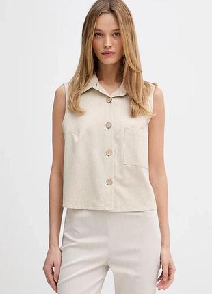 Urbanshop com ua joseph ribkoffжилет женский с льном бежевый 262186 размеры запитуйте