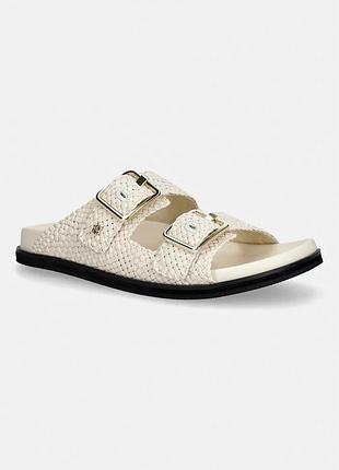 Urbanshop com ua bossшлепанцы женские кожаные freyah бежевые 50563359.119 размеры запитуйте