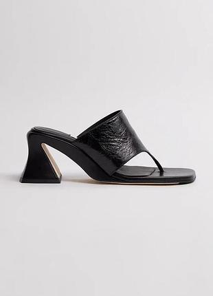 Urbanshop com ua mistaшлепанцы женские кожаные ernie черные mi_6121 размеры запитуйте