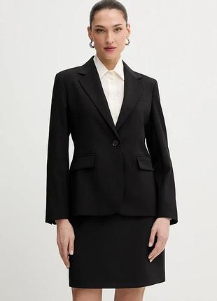 Urbanshop com ua weekend max maraвовняний піджак weekend max mara lamine колір чорний однобортний однотонний 2615041071600 розміри