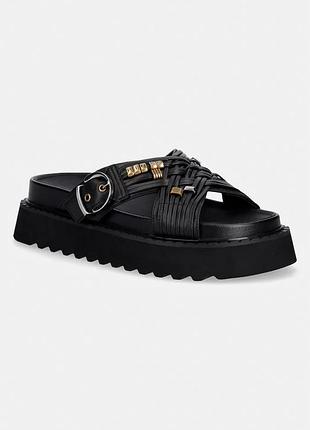 Urbanshop com ua pinkoшльопанці жіночі шкіряні kate 09 чорні sd0537p003z99 розміри запитуйте