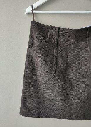 Шерстяная юбка в стиле prada2 фото