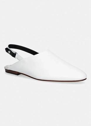 Urbanshop com ua kenzoбалетки шкіряні mule білі ff62mu190l50.01 розміри запитуйте