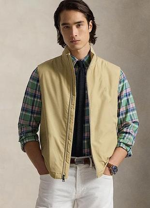 Urbanshop com ua polo ralph laurenбезрукавка polo ralph lauren колір коричневий демісезонна 710961832 розміри запитуйте