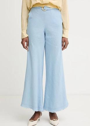 Urbanshop com ua pinkoжіноча з льоном блакитна high waist 106548 a34g розміри запитуйте