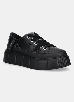 Urbanshop com ua inuikii кожаные кеды inuikii leather matilda low женские цвет черный 1001.001.0022.000 / 35202-033 размеры