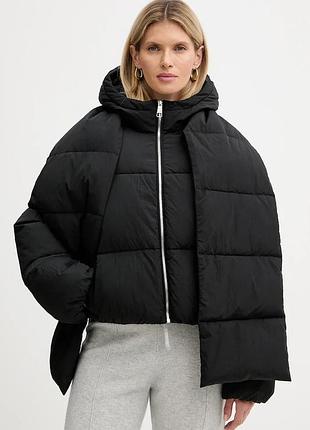 Urbanshop com ua boss orangeкуртка boss orange c_polala цвет черный зимняя oversize 50548028 размеры запитуйте