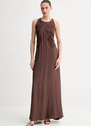 Urbanshop com ua ermanno firenzeлетнее платье коричневое однотонное d48eq058es7 размеры запитуйте