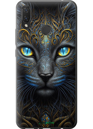 Чехол на huawei p smart plus кошка "5548u-1555-72104"