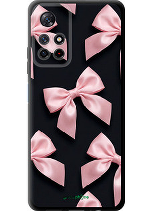 Чехол на xiaomi poco m4 pro 5g coquette ribbons dark coquette "6767b-3851-72104"