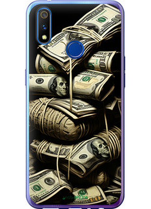 Чехол на realme x lite big money "5666u-2030-72104"