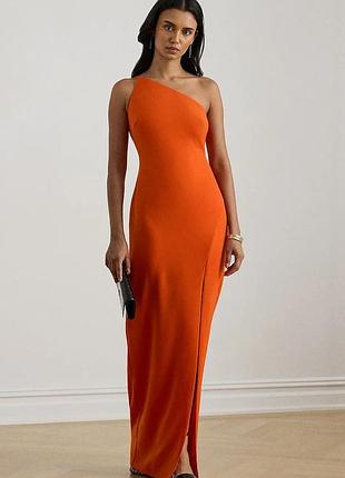 Urbanshop com ua lauren ralph lauren сукня lauren ralph lauren цвет оранжевый maxi окачивающая 253p03584 размеры запитуйте
