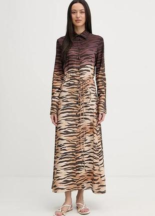 Urbanshop com ua pinkoлютное платье вискозное коричневое 106543 a37r размеры запитуйте