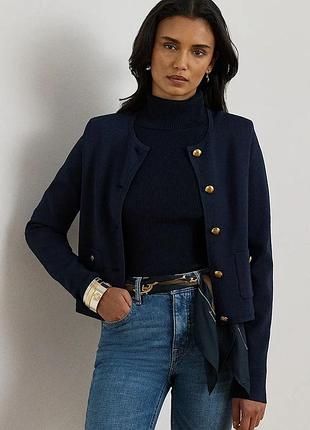 Urbanshop com ua lauren ralph laurenпіджак lauren ralph lauren колір синій однобортний однотонний 200p03460 розміри запитуйте
