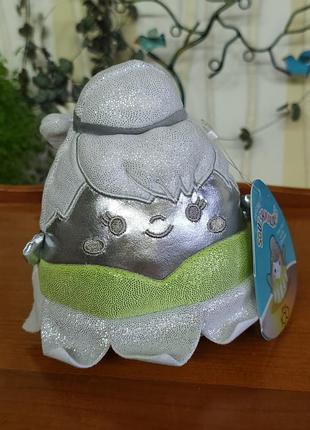Оригинал squishmallows disney 100 - фея дынь-дынь / tinker bell (с этикеткой)
