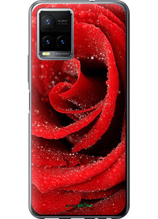 Чохол на vivo y33s червона троянда "529u-2643-72104"