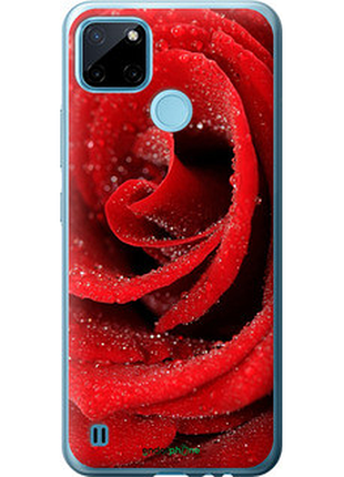 Чохол на realme c25y червона троянда "529u-2553-72104"