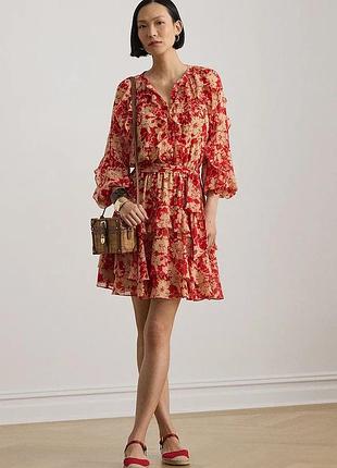 Urbanshop com ua lauren ralph laurenлітня сукня червона 200p08669 розміри запитуйте