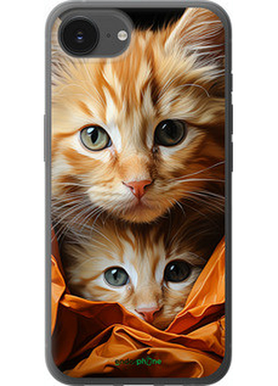 Чехол на iphone se 4 котики 2 "5664u-3652-72104"