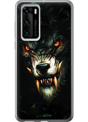 Чохол на huawei p40 диявольський вовк "833u-1840-72104"
