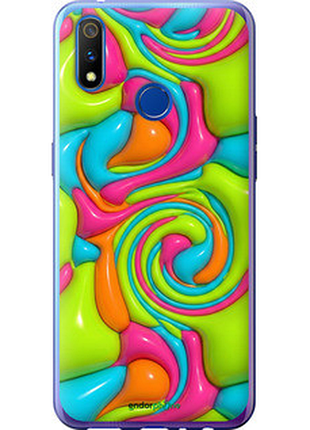 Чехол на realme x lite y2k jelly dream "6780u-2030-72104"