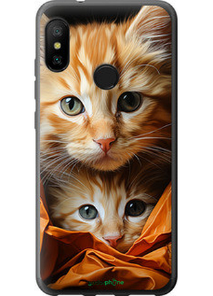 Чехол на xiaomi mi a2 lite котики 2 "5664u-1522-72104"