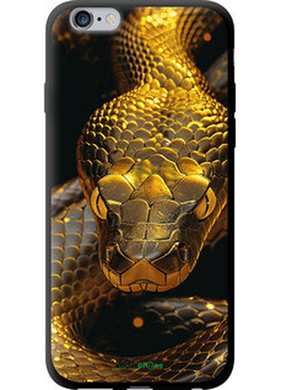 Чехол на iphone 6s plus golden snake "6072b-91-72104"