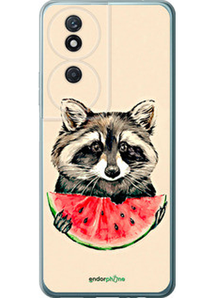 Чехол на huawei honor play 50 plus енотик с арбузом "4605u-3399-72104"