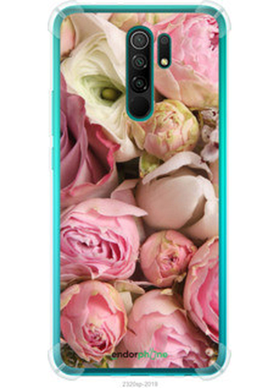 Чехол на xiaomi redmi 9 розы v2 "2320sp-2019-72104"
