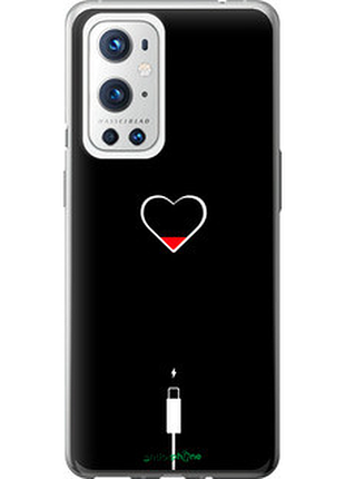Чехол на oneplus 9 pro подзарядка сердца "4274u-2250-72104"