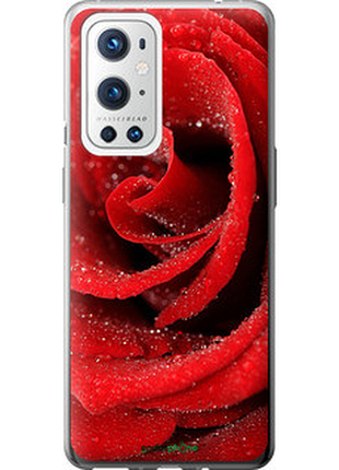 Чехол на oneplus 9 pro красная роза "529u-2250-72104"
