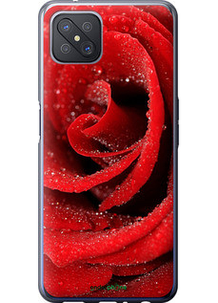 Чохол на oppo a92s червона троянда "529u-1926-72104"