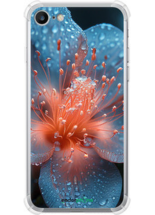 Чохол на iphone se 2020 роса на квітці "6039sp-2013-72104"