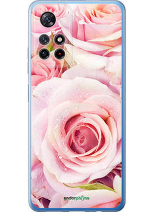 Чехол на xiaomi redmi note 11t 5g розы "525u-3850-72104"