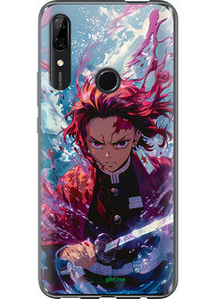 Чохол на huawei p smart z танджіро камадо: клинок розсікає демонів "6111u-1704-72104"