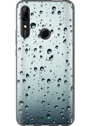 Чехол на huawei p smart z стекло в каплях "848u-1704-72104"