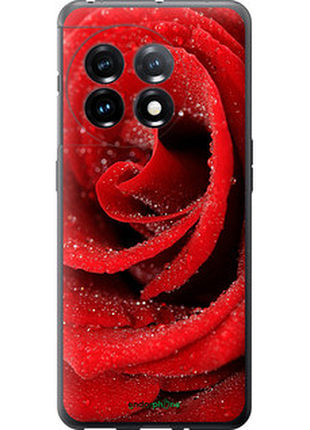 Чохол на oneplus 11 червона троянда "529u-2940-72104"