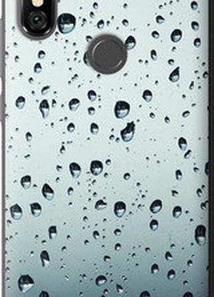 Чехол на xiaomi redmi note 6 pro стекло в каплях "848u-1551-72104"