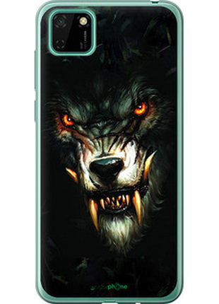 Чохол на huawei y5p диявольський вовк "833u-1936-72104"
