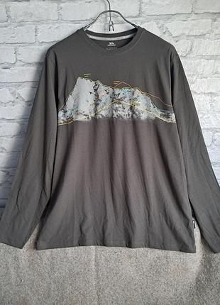 🏔️ чоловічий трекінговий лонгслив trespass duoskin quickdry (розмір xl)