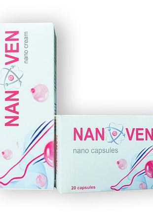 Nanoven - комплекс від варикозу - крем+ капсули (нановен)
