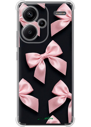 Чехол на xiaomi redmi note 13 pro plus 5g coquette ribbons dark coquette "6767sp-3400-72104"