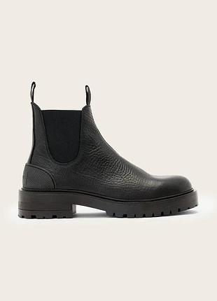 Urbanshop com ua allsaintsшкіряні черевики allsaints mccoy chelsea boot колір коричневий m044fd розміри запитуйте