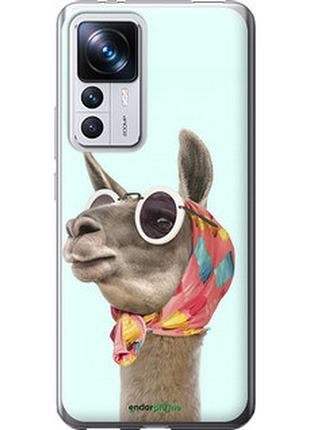 Чехол на xiaomi 12t pro модная лама "4479u-2869-72104"