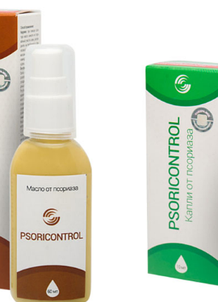 Psoricontrol - комплекс від псоріазу - краплі+крем (псоріконтрол)