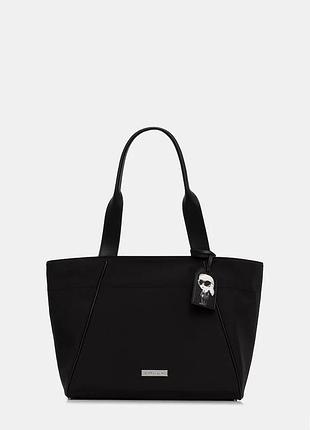 Urbanshop com ua karl lagerfeldсумка-шопер жіноча ikon чорна b3w30128 розміри запитуйте